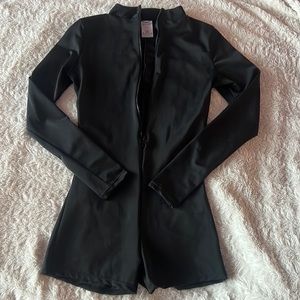 Black Bodysuit Adult Small